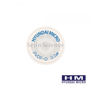 세진과학,현대마이크로 Syringe Filter 시린지 필터 PVDF-D 13mm 비멸균 100ea